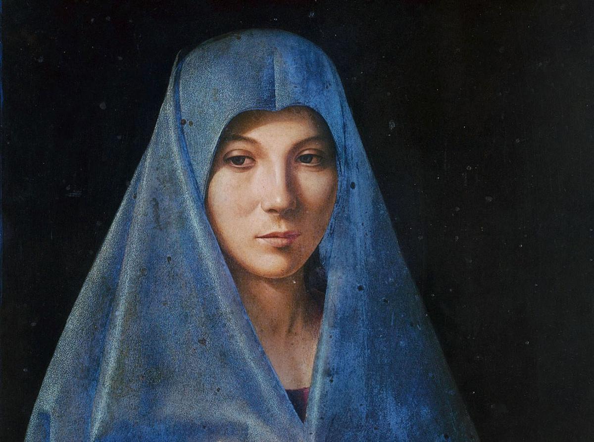Antonello da Messina’s Blue Madonna