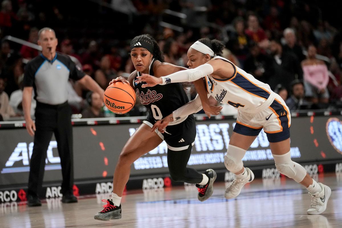 March Madness: Mississippi State Beats California 59–46 Behind Okot’s Double-Double