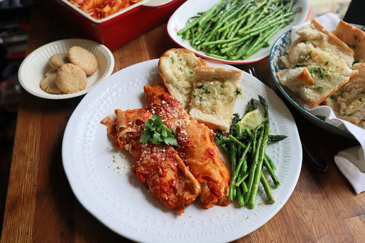 Cheesy Homemade Manicotti Is the Star of This Budget Dinner for Four