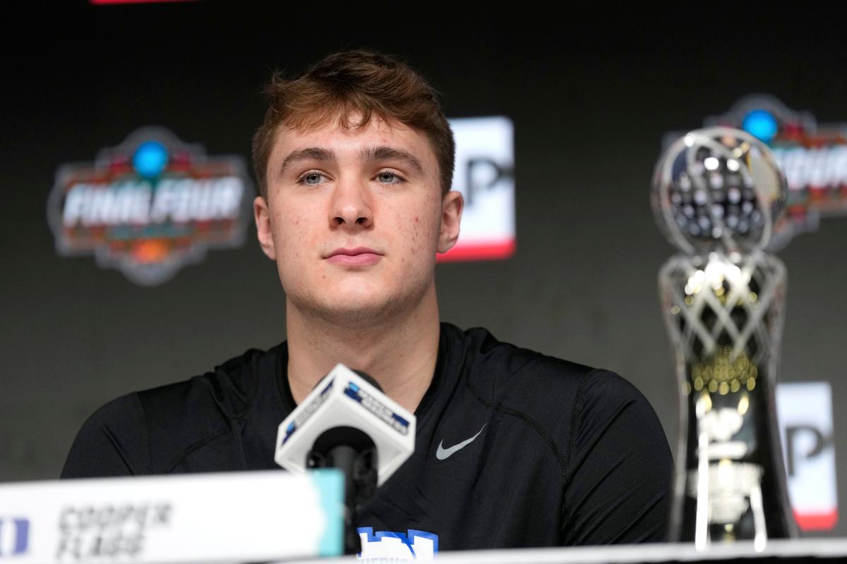 Duke Freshman Star Cooper Flagg Named AP Men’s College Basketball Player of the Year