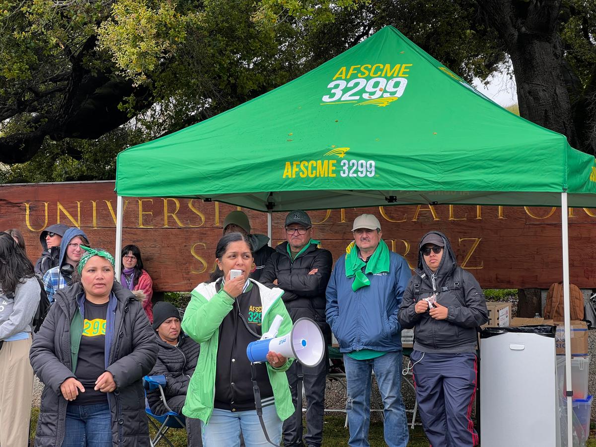 University of California Union Workers Hold One-Day Strike Across State Campuses