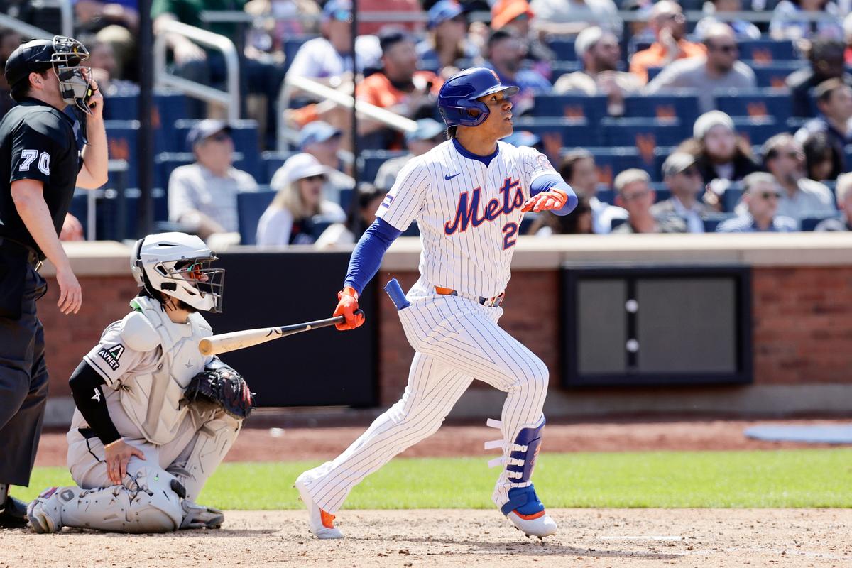 Juan Soto Hits First Home Runs at Mets’ Home Field in Loss to D-backs