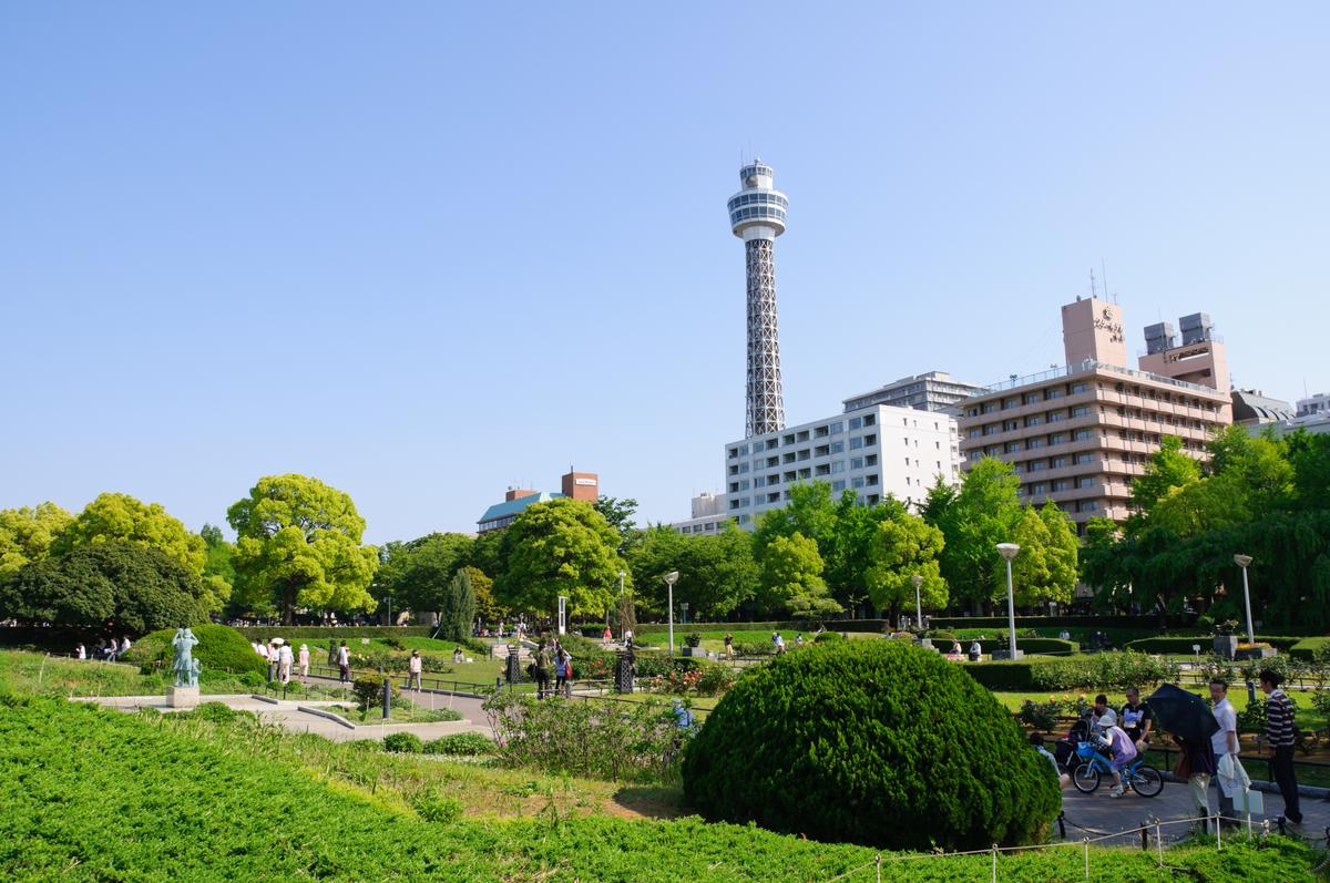 Yamashita Park, located on Yokohama's waterfront, was built with rubble from the 1923 Great Kanto Earthquake. (Scirocco340/Shutterstock)
