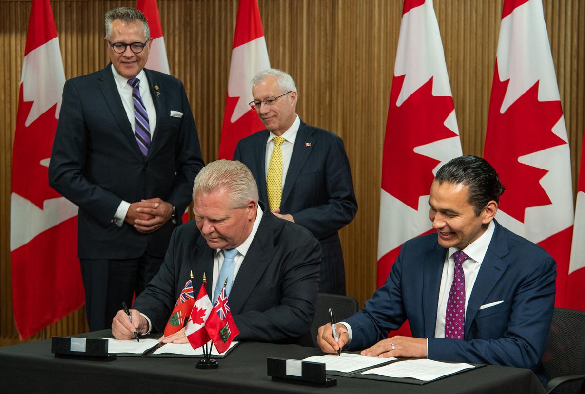 Ontario, Manitoba Sign Agreement to Eliminate Interprovincial Trade Barriers
