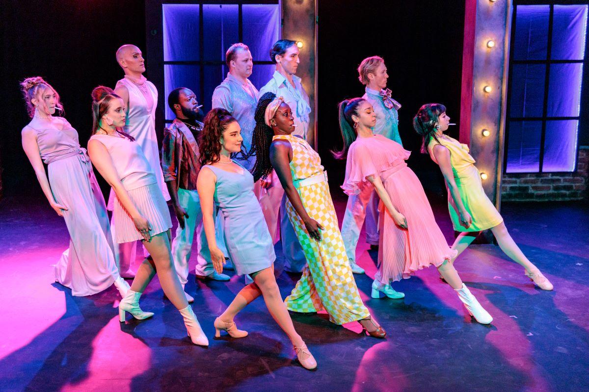 The cast of "Sweet Charity." (Steve Townshend/Distant Era)