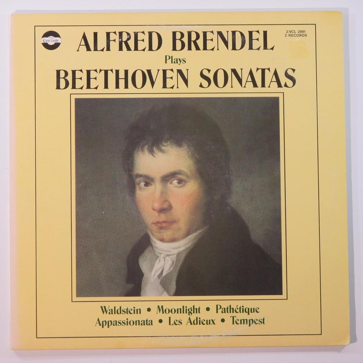 "Beethoven Sonatas," played by Alfred Brendel.