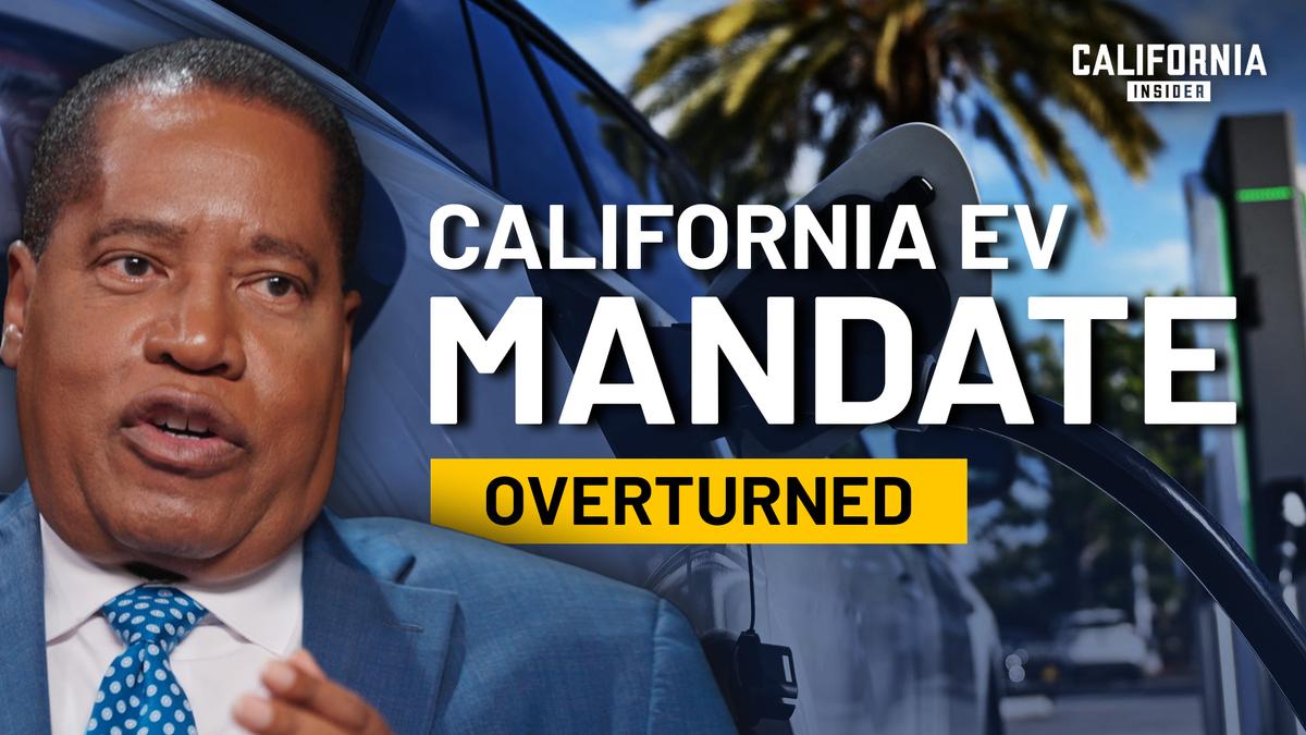 California’s EV Mandate Overturned by Congress | Larry Elder