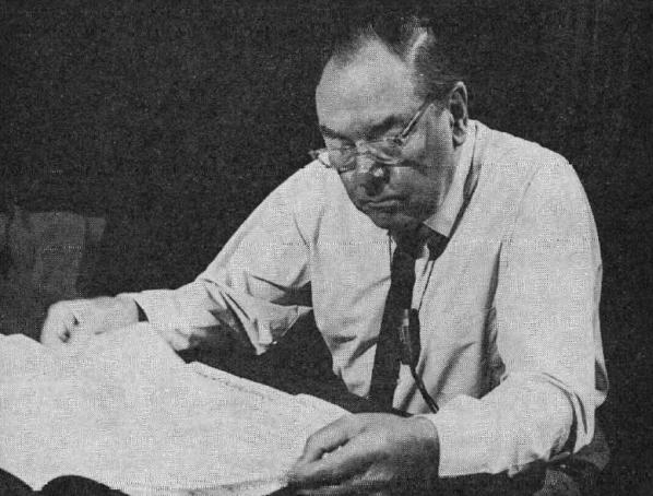 British pianist Gerald Moore (1899–1987) during his visit to Finland. (Public Domain)