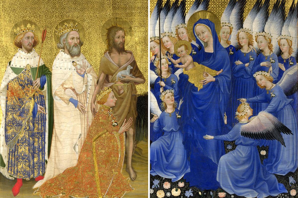 An Anointed King: ‘The Wilton Diptych’