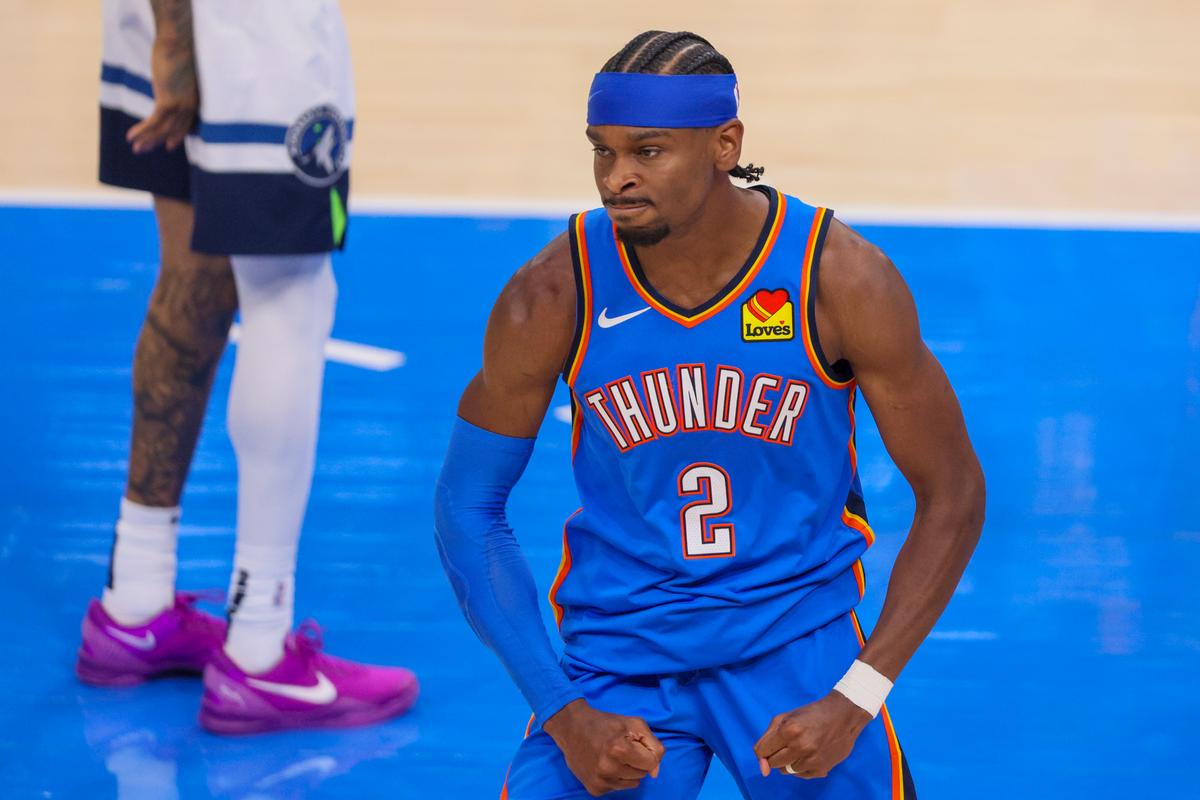 Gilgeous-Alexander and Thunder Overwhelm Timberwolves Again, Win 118–103 for 2–0 West Finals Lead