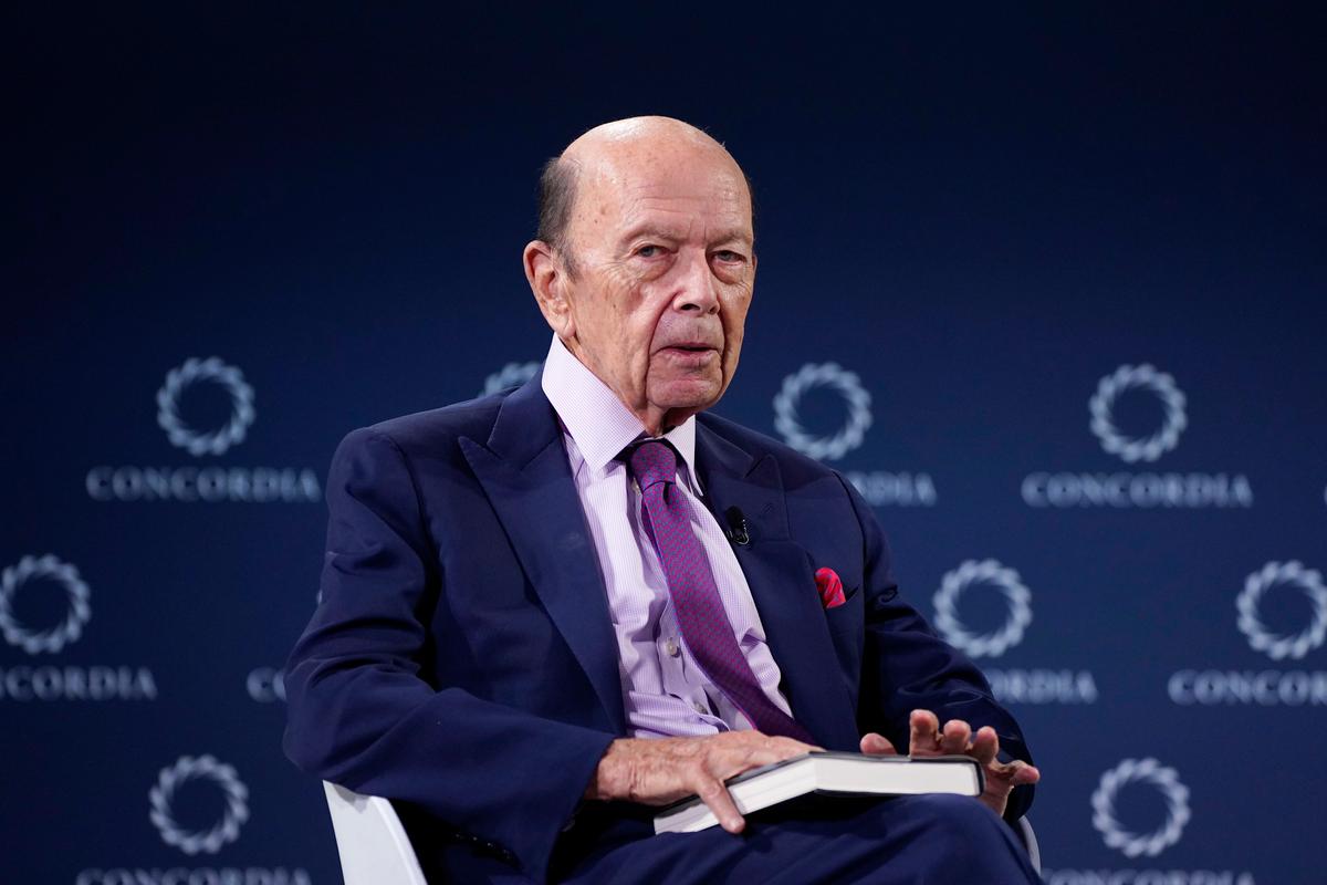 Former Commerce Secretary Wilbur Ross speaks during the 2024 Concordia Annual Summit at Sheraton New York Times Square in New York City on Sept. 23, 2024. (Riccardo Savi/Getty Images for Concordia Summit)