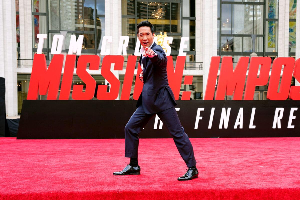 Stephen Oyoung at the “Mission: Impossible—The Final Reckoning” New York premiere on May 18, 2025. (Courtesy of Nisha Johny & Jonathan Jacobs)