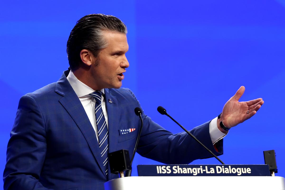 Hegseth’s Shangri-La Speech Marks US Shift From ‘Strategic Ambiguity’ on Taiwan, Analysts Say