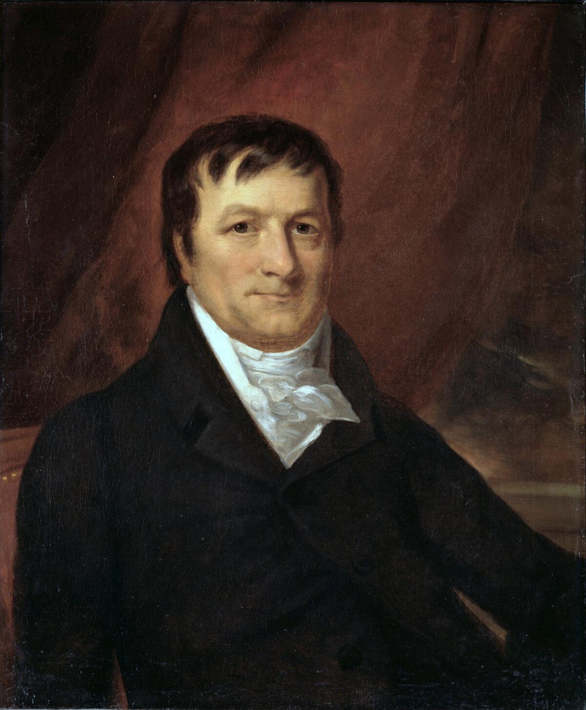 John Jacob Astor, circa 1825. (National Portrait Gallery, Public Domain)