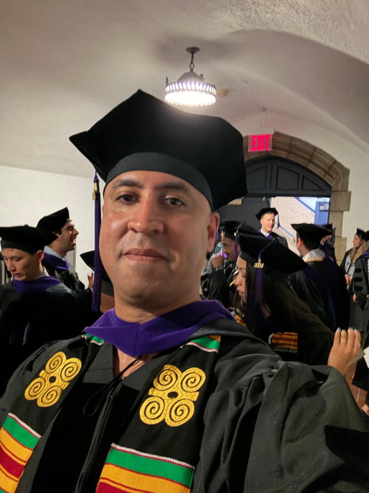 Epps at his graduation from Yale. (Courtesy of Darnell Epps)