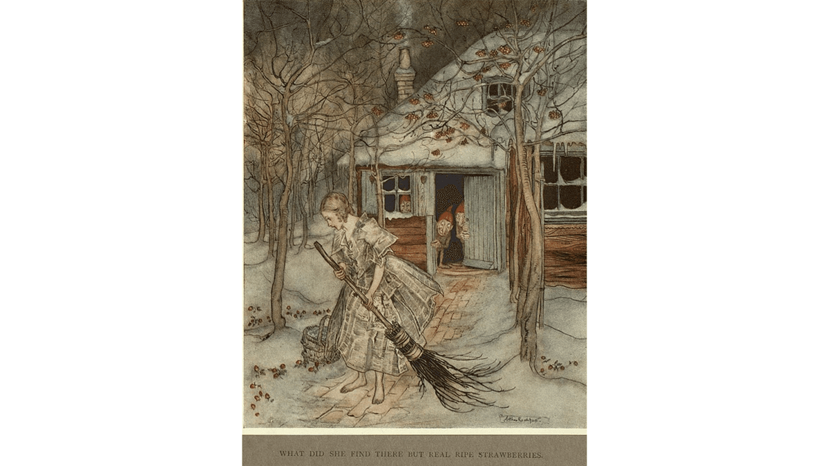 The Brothers Grimm Fairy Tale ‘The Three Little Men in the Wood’