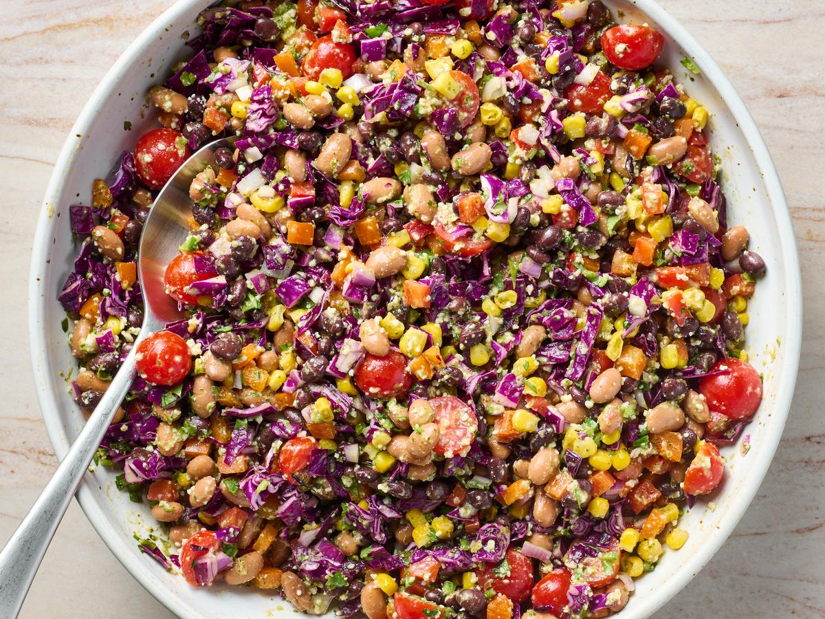 My Make-Ahead Rainbow Salad Is a Hit at Every Cookout