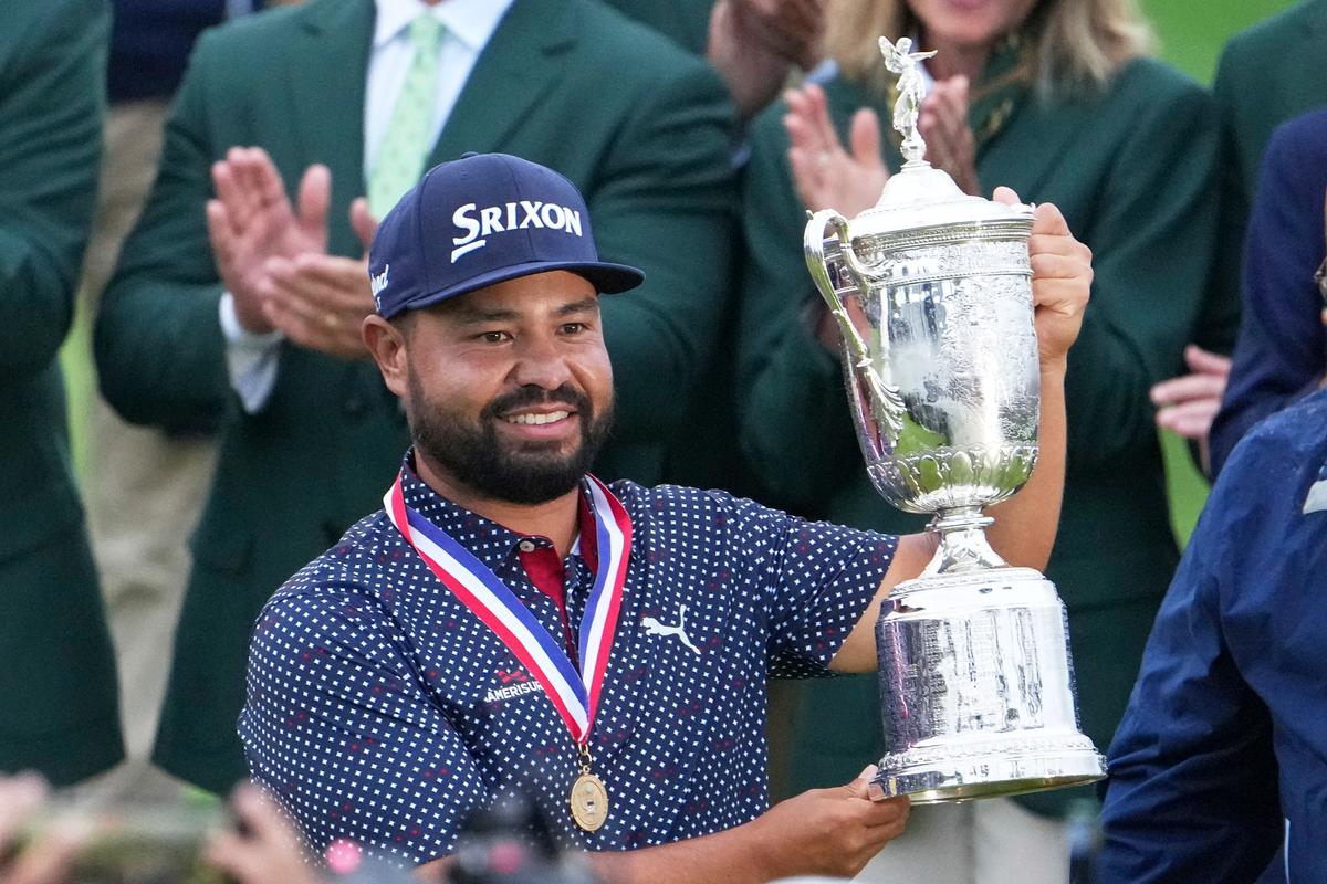US Open Champion JJ Spaun Turned a Free Fall Into a Title at Rain-Soaked Oakmont