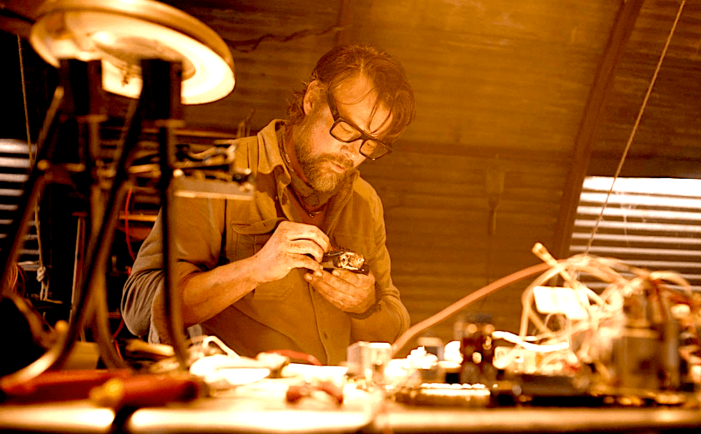 Josh Duhamel as a Rambo-MacGyver-Oppenheimer mash-up in "Off the Grid." (Lionsgate Films)