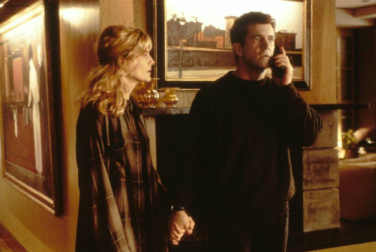 Kate (Rene Russo) and Tom Mullen (Mel Gibson) must deal with kidnappers, in "Ransom." (Touchstone Pictures/MovieStillsDB)