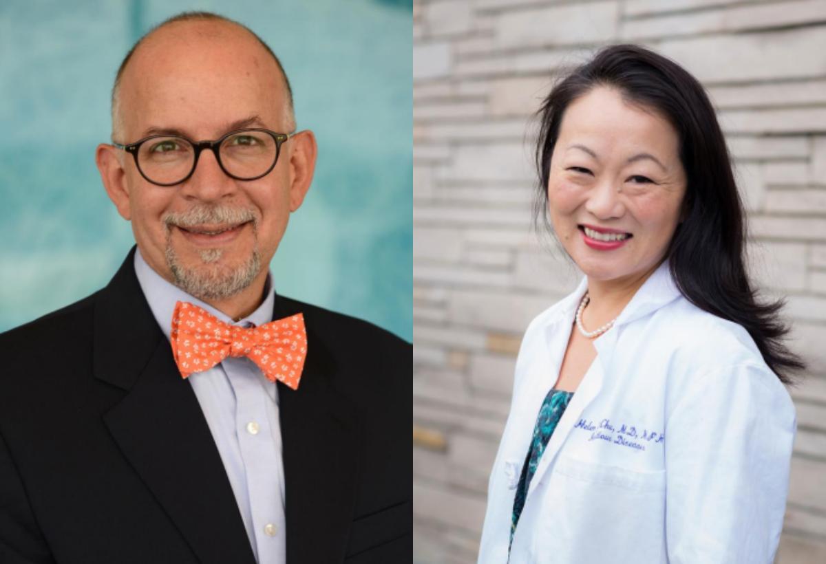 (Left) Dr. Edwin Jose Asturias. (Right) Dr. Helen Y. Chu. (CDC via The Epoch Times)