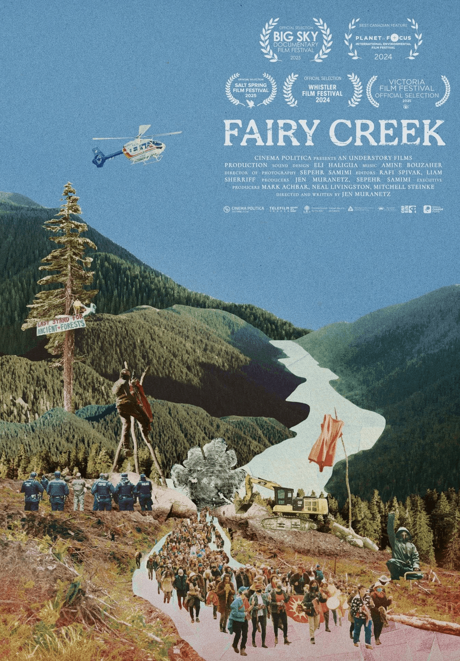 Promotional poster for "Fairy Creek." (Understory Films)