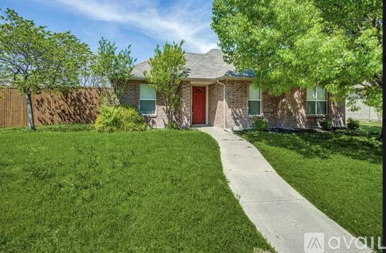 A three-bedroom, two-bath, 1,786-square-foot home in Frisco, Texas, renting for $2,495 per month. (Courtesy of Point2Homes)