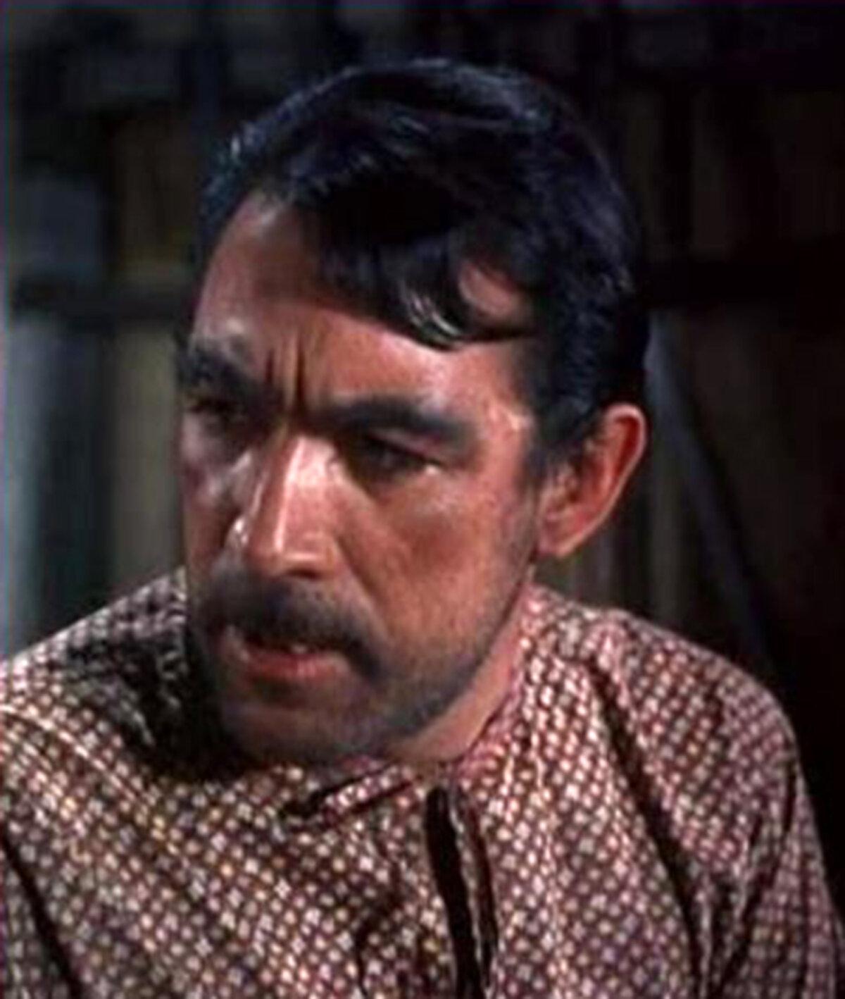 Jose Esqueda (Anthony Quinn) steals the show, in “Ride, Vaquero!” (Metro-Goldwyn-Mayer)