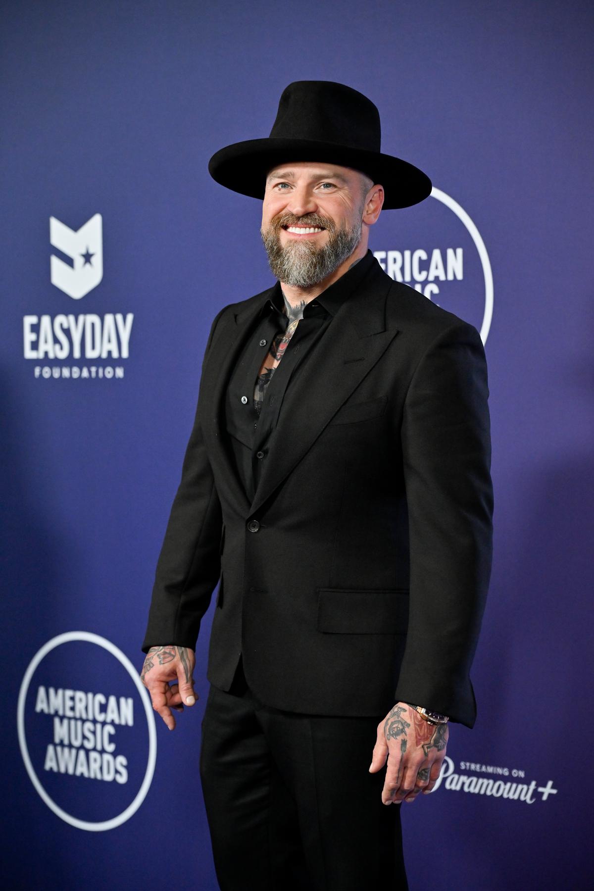 Zac Brown was honored with the first-ever Veterans Voice Award at the 2025 American Music Awards (AMA) in Las Vegas on May 26, 2025. (David Becker/Getty Images)