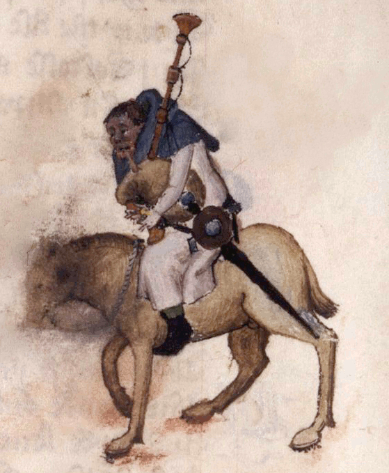 The miller from Chaucer's "Canterbury Tales." (Public Domain)