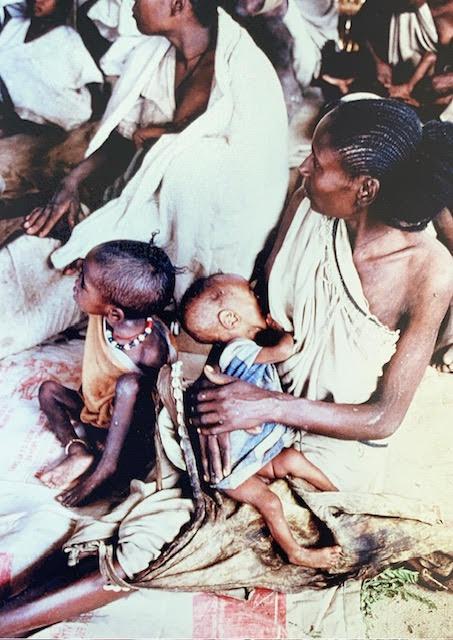 Starving mothers often lost the ability to produce milk to breastfeed their young. (Provided by MAF).