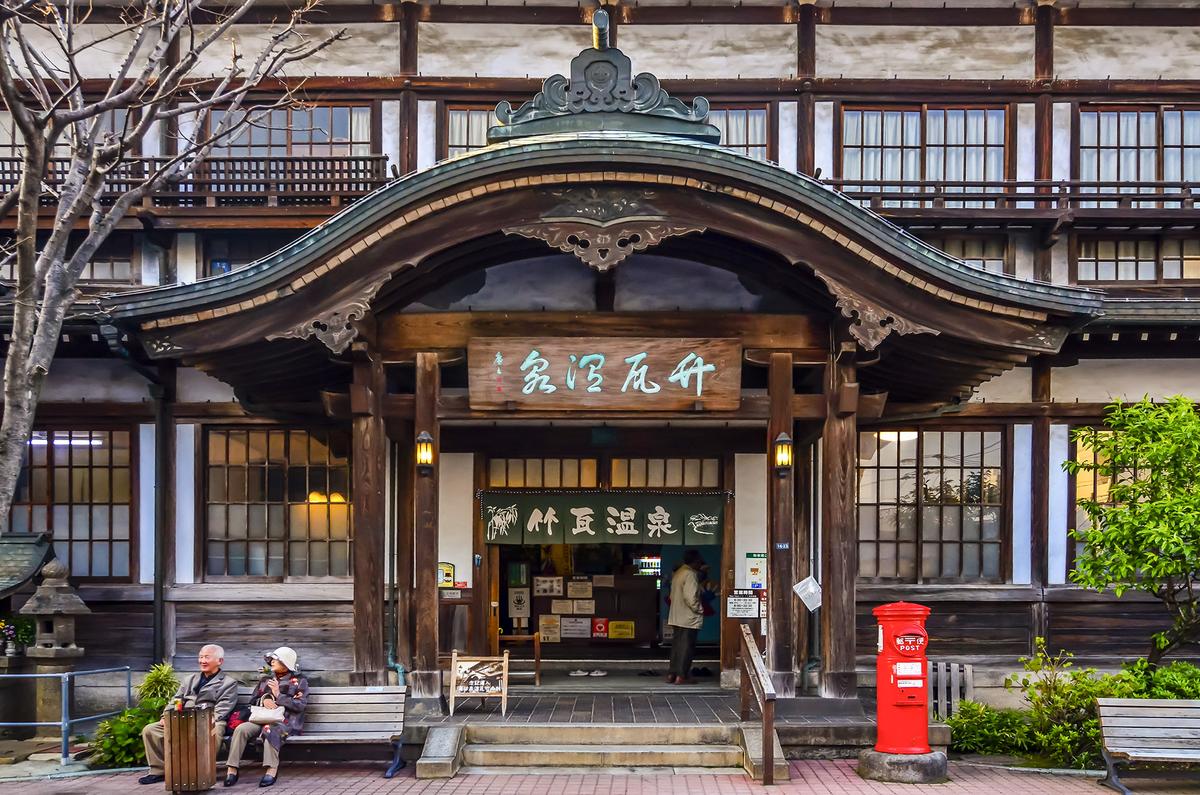 Beppu's most famous bathhouse, Takegawara Spa, was first constructed in 1879. (Shutterstock)