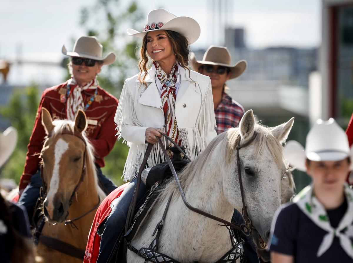 Country Star Shania Twain Says Leading Calgary Stampede Parade a Long-Time Dream