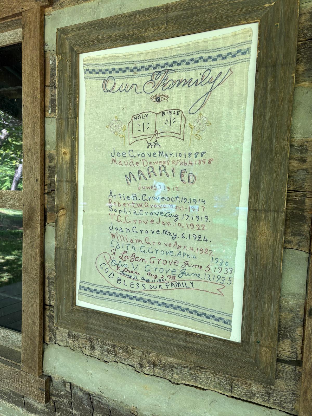 The Grove family's history was intertwined with that of the Liberty Hill School and the hilly Tennessee hills around it. (Deena Bouknight)