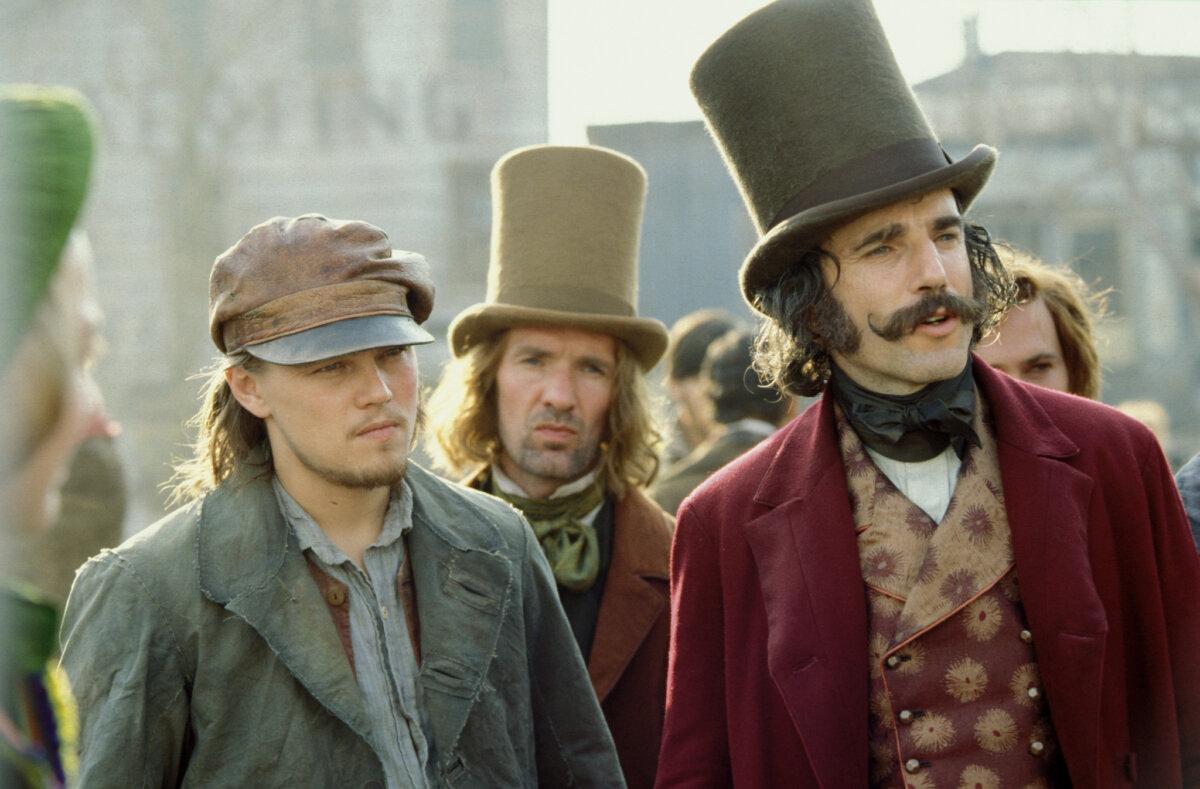 "Amsterdam" Vallon (Leonardo DiCaprio, L) and Bill "The Butcher" (Daniel Day-Lewis), in "Gangs of New York." (Miramax)