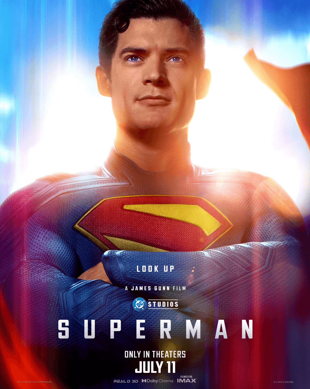 Promotional poster for "Superman." (Warner Bros. Pictures)