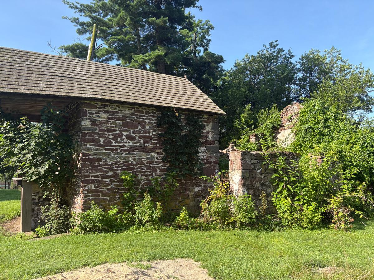 There are many outbuildings around Pine Forge. (Deena Bouknight)