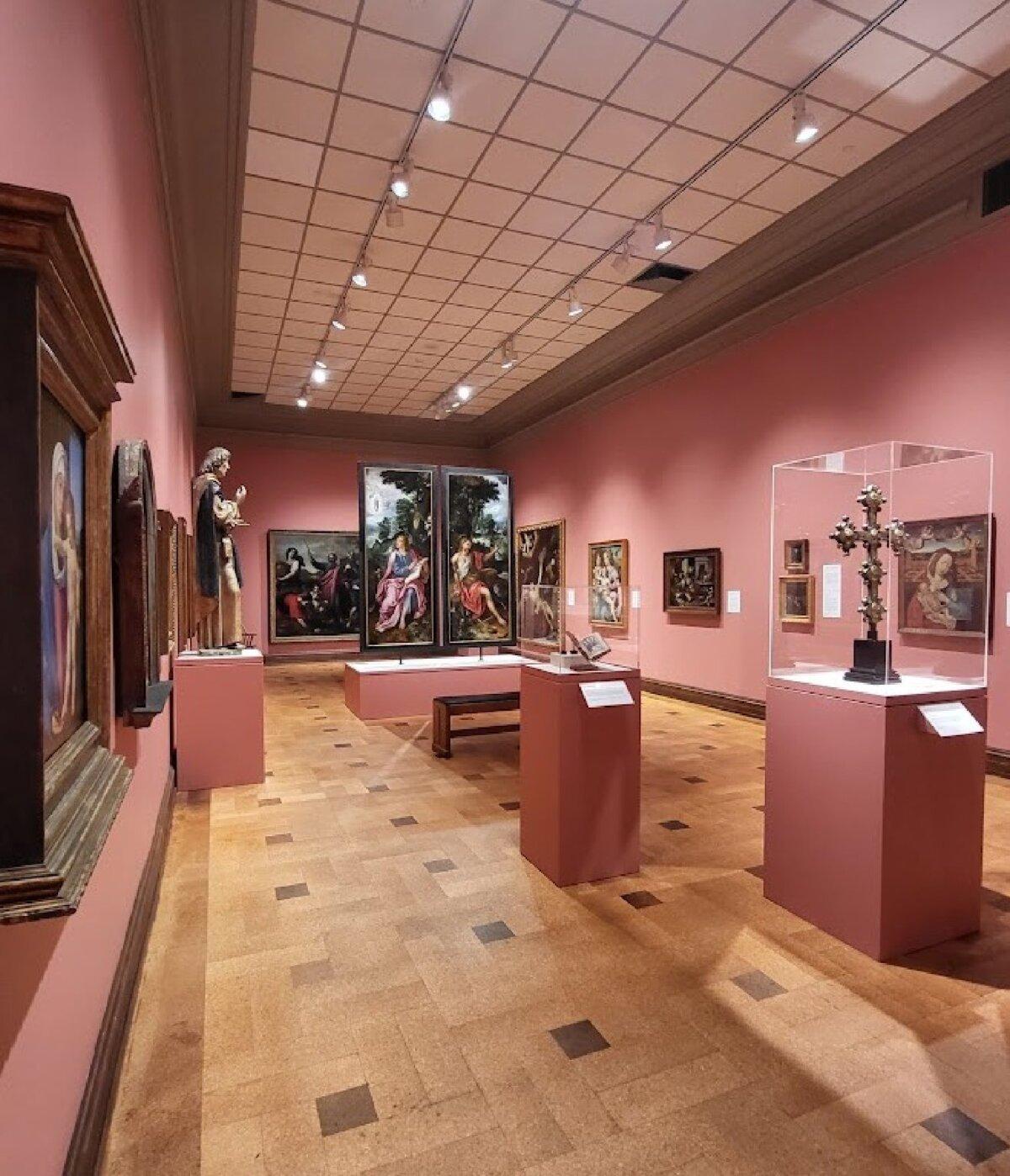 The David Owsley Museum of Art on the Ball State University campus in Muncie, Indiana, offers an impressive collection. (Photo courtesy of Carmen Zermeno)