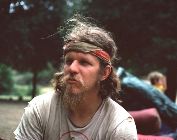 A member of the Black Bear Ranch commune, in "Commune." (Jonathan Berman)