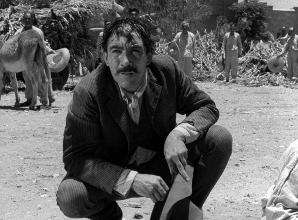 The great Anthony Quinn as Eufemio, in “Viva Zapata!” (20th Century-Fox)