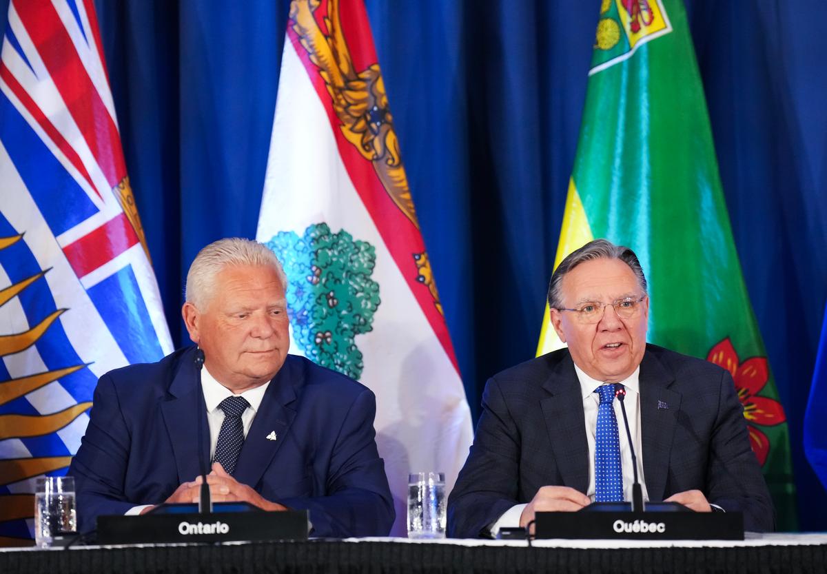 Premier Ford Says Ontario Will Issue Work Permits to Asylum Seekers Due to Feds’ Delays