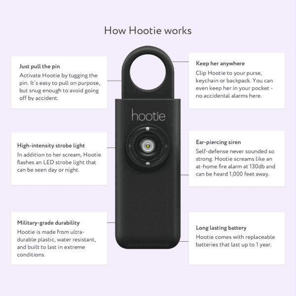 Hootie, A Life-Saving Personal Safety Device