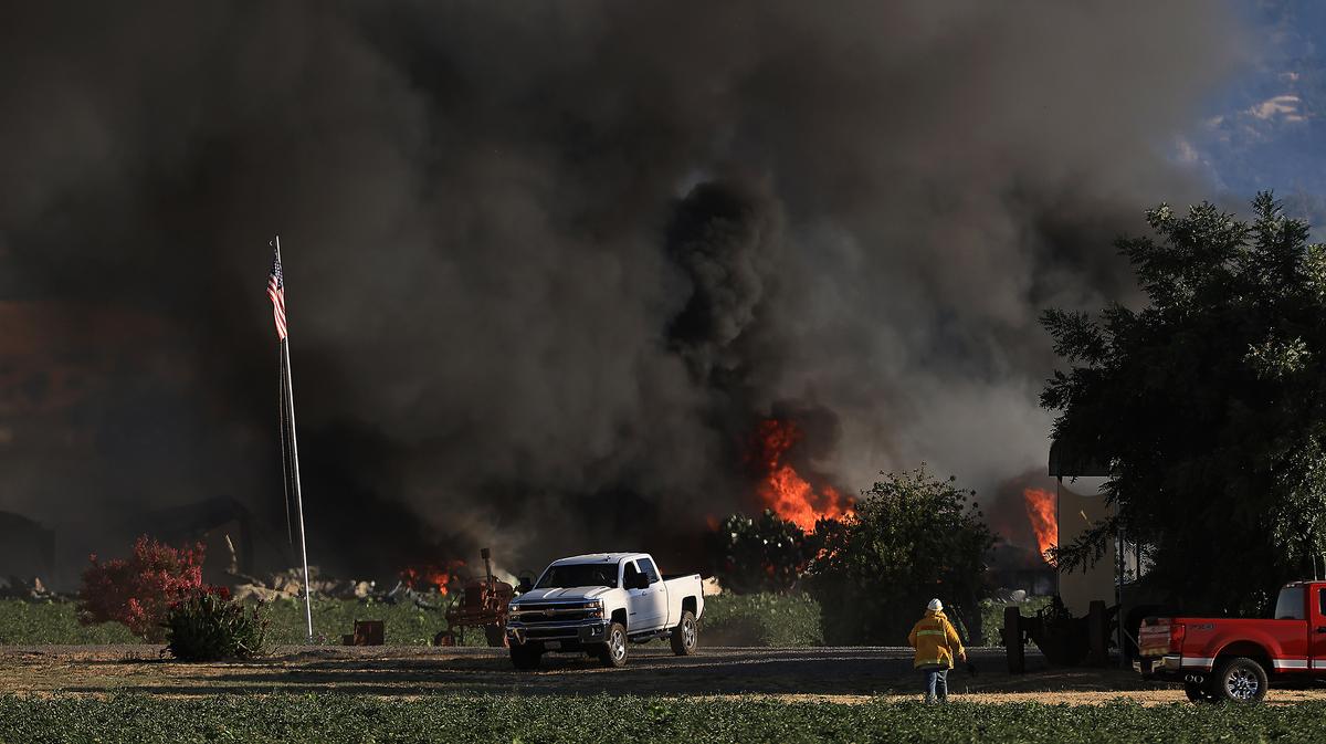 Search Continues for 7 Missing After Huge Explosion at California Fireworks Warehouse