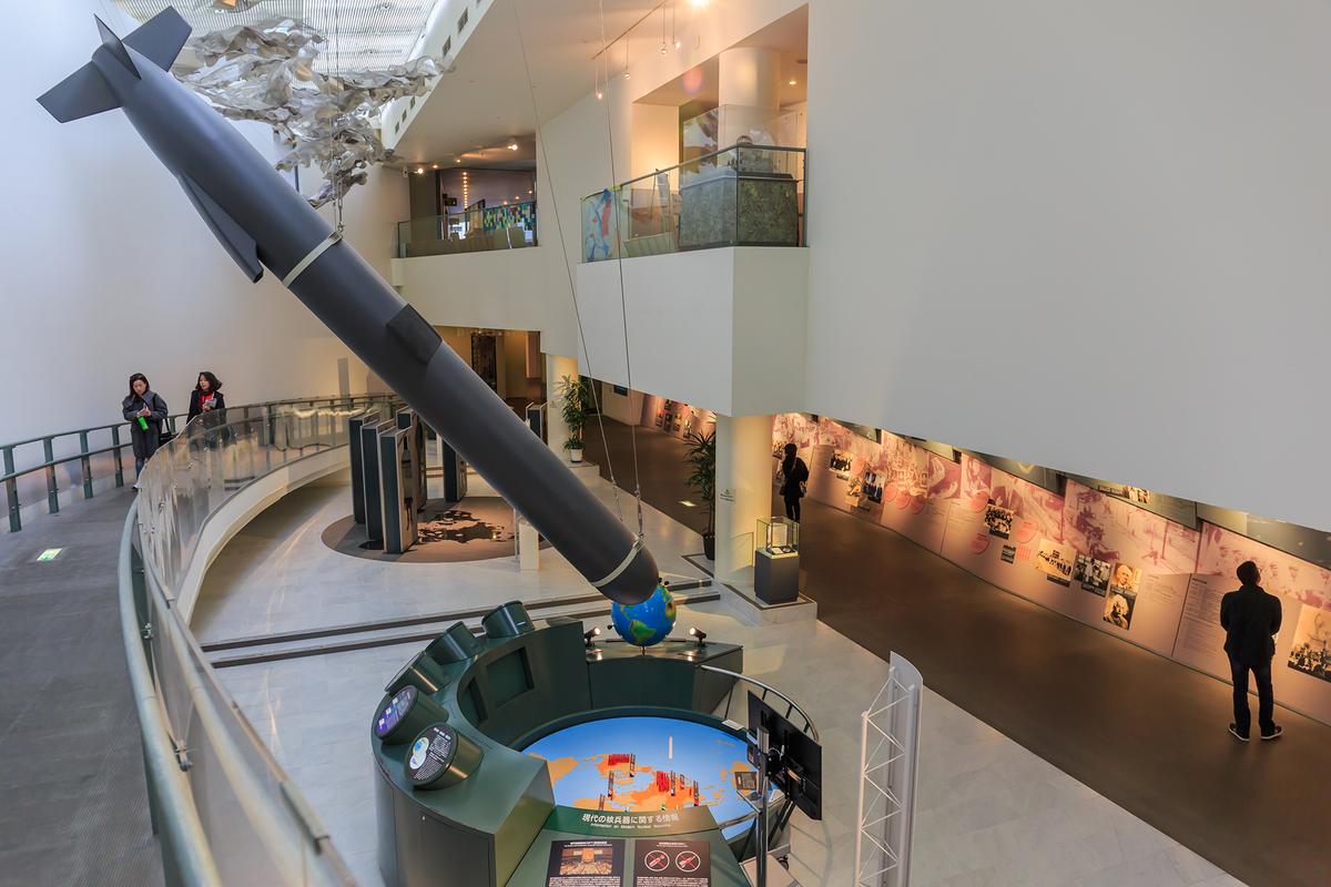 The Nagasaki Atomic Bomb Museum displays the historical context and effects of the bomb, including its radiation and heat wave. (jack_photo/Shutterstock)