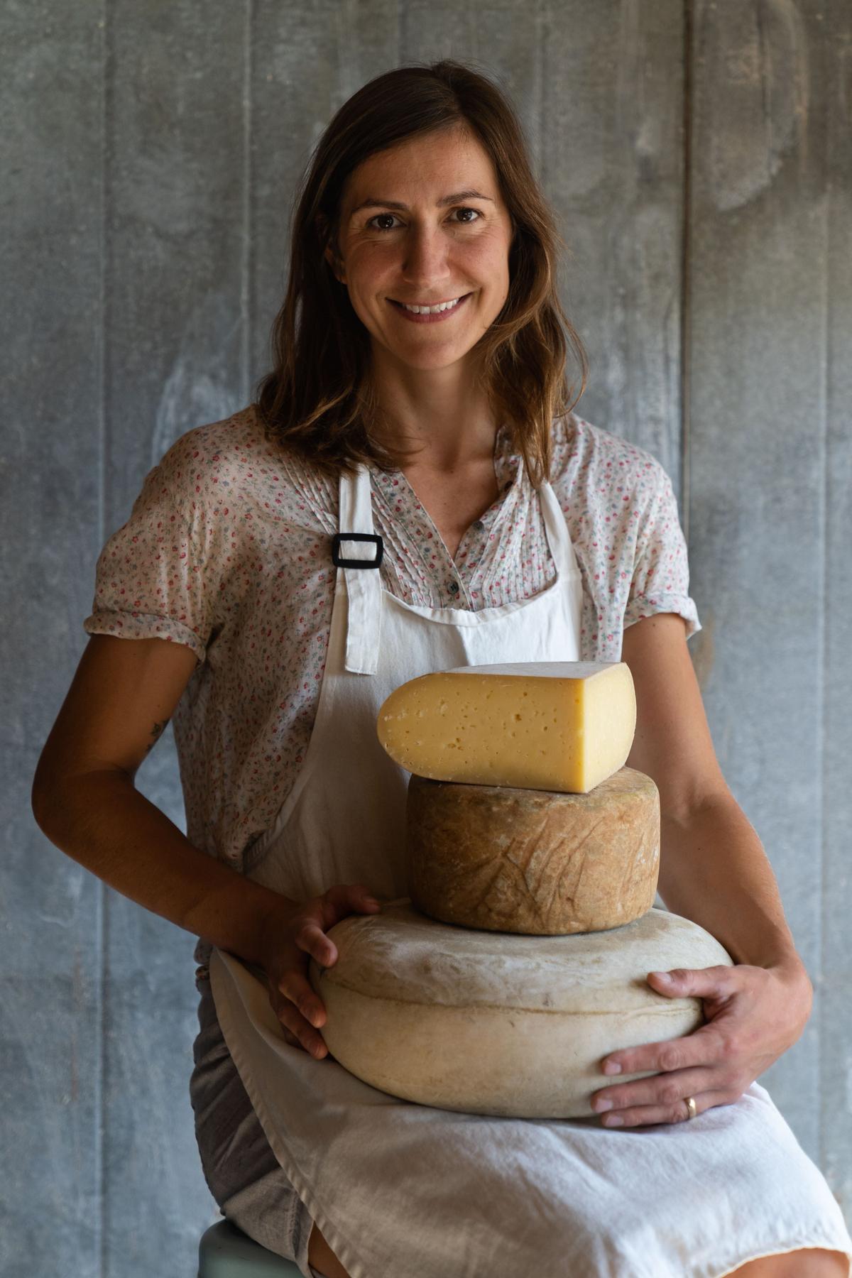 Stefanie Angstadt has popularized cheesemaking in her corner of Pennsylvania. (Courtesy of Valley Milkhouse Cheese)