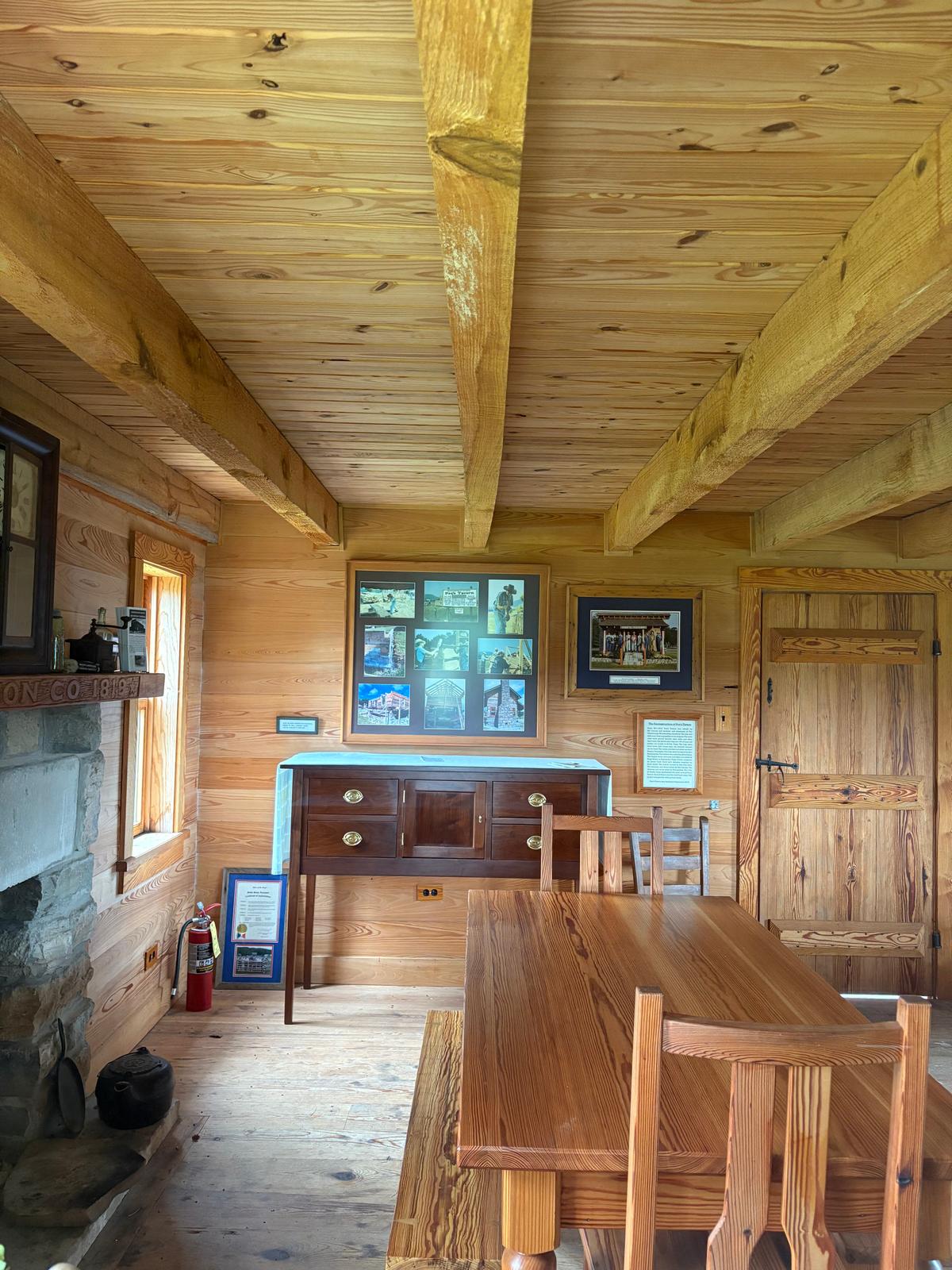 Poe's Tavern has been lovingly restored to its original condition. (Deena Bouknight)