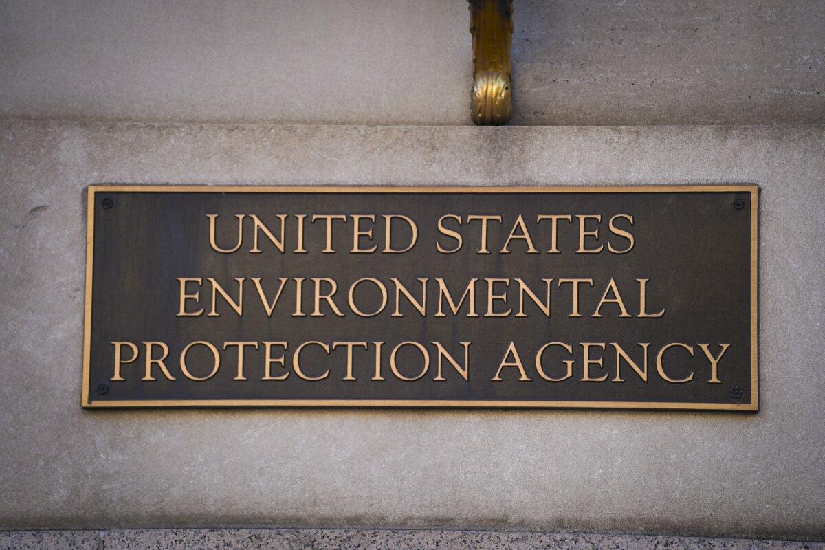 The U.S. Environmental Protection Agency in Washington on Jan. 4, 2024.(Madalina Vasiliu/The Epoch Times)