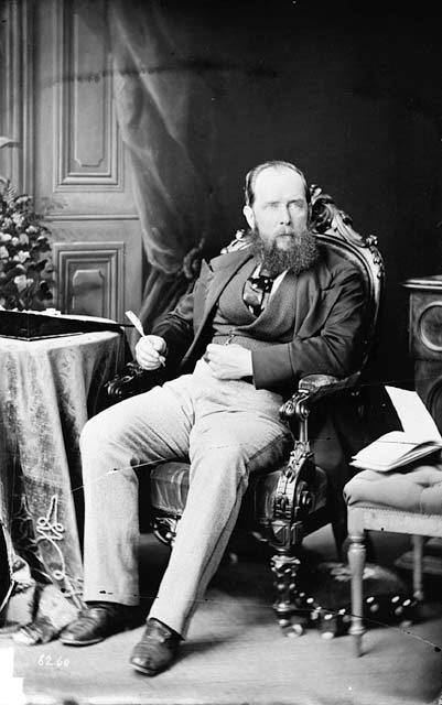 Joseph Trutch, first Lieutenant Governor of British Columbia, in June 1870. (Public Domain)