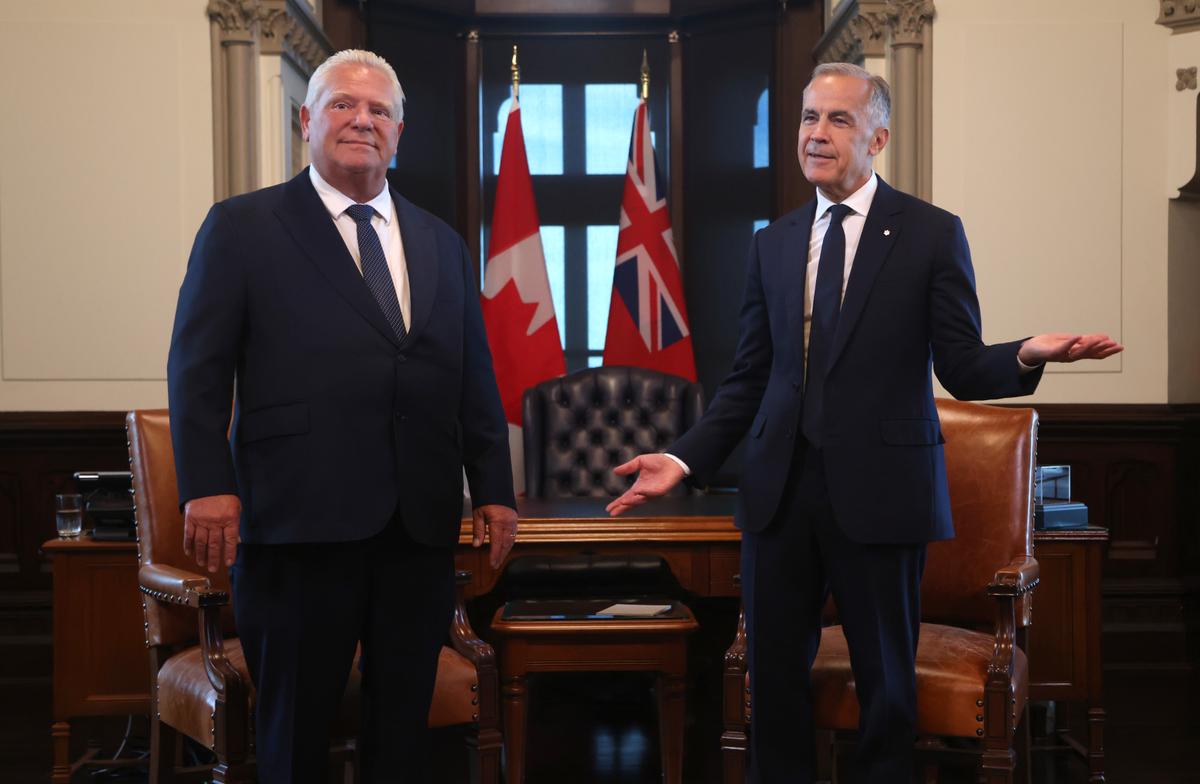 Ontario Premier Ford Encourages Poilievre to Work With Carney When House Returns