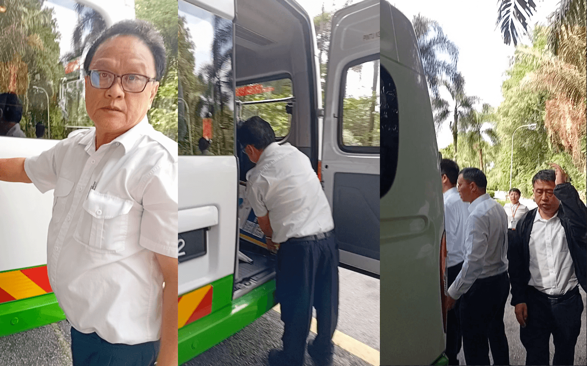 Individuals Claiming to Be Chinese Police Steal From Falun Gong Booth in Malaysia, Video Shows